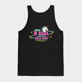 Hula Hoop shirt I dancing unicorn Tank Top